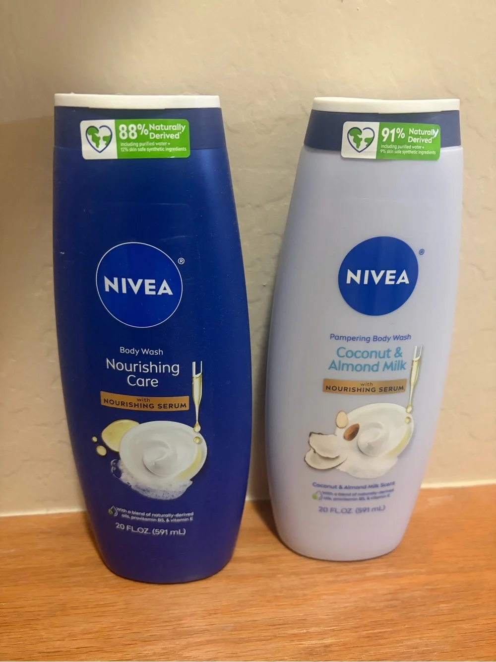 NIVEA Nourishing Care Body Wash - Blue
